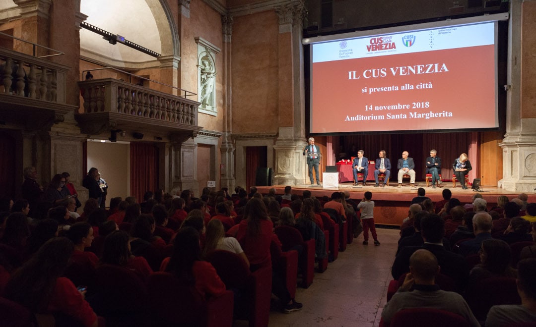 Presentato il CUS Venezia alla città