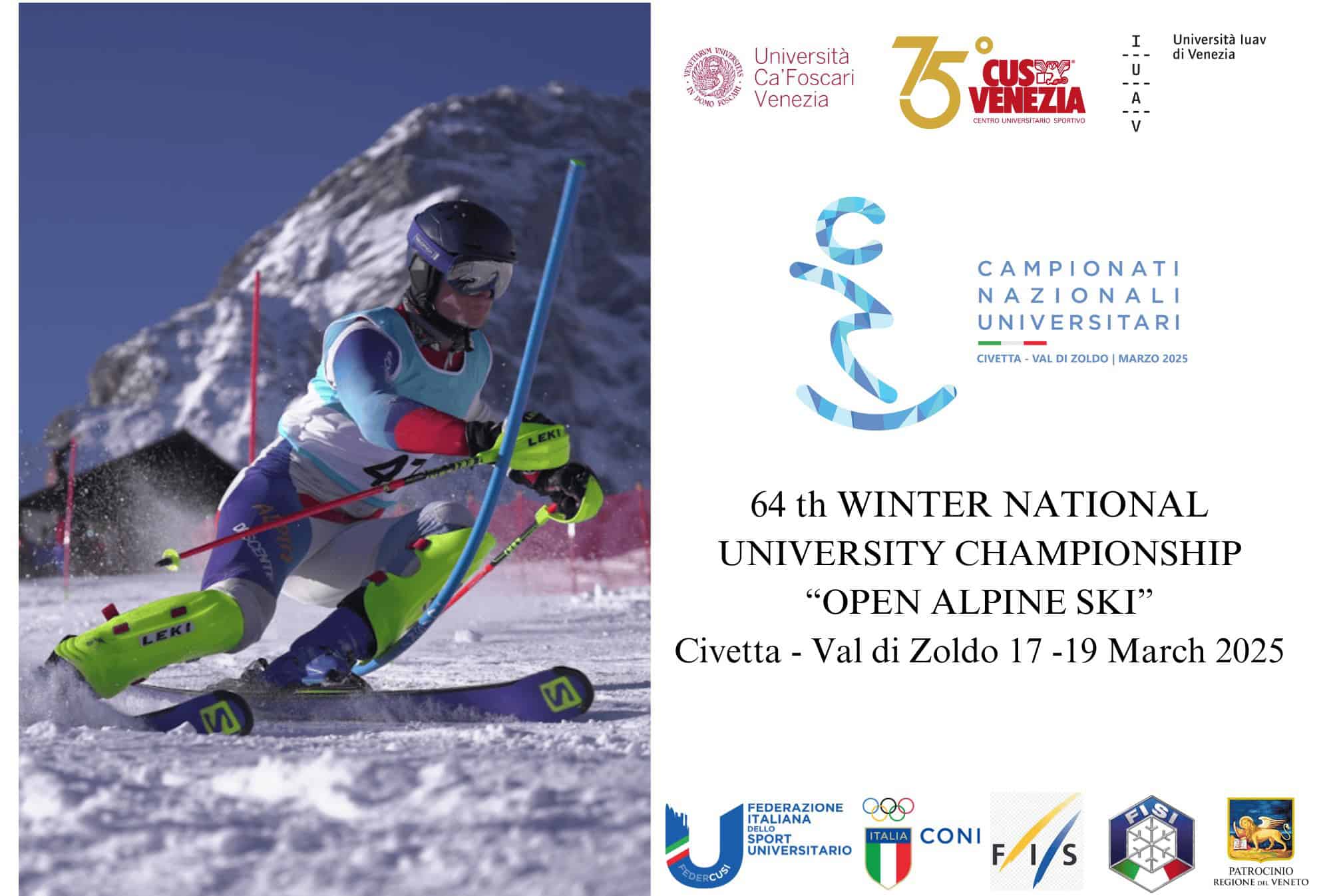 CAMPIONATI NAZIONALI UNIVERSITALI Invernali 2025